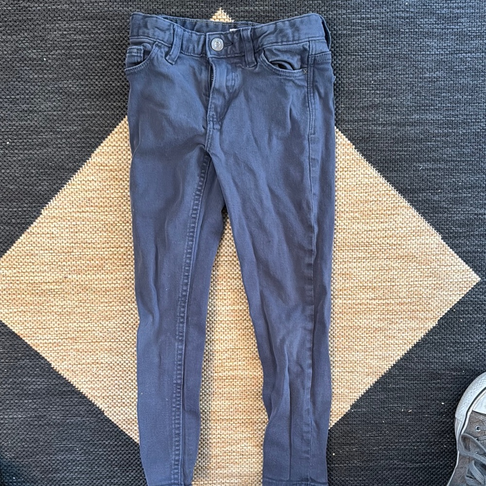 Mango Kids Navy Blue Pants 6